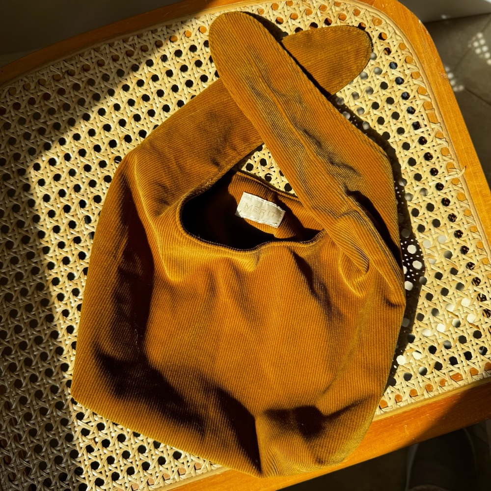 Merit Beauty Signature Cosmetic Makeup Bag